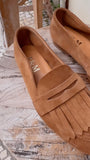 SOFT FRINGED MOCASSIN