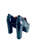 PLATFORM HEELED LOAFER