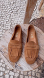 SOFT FRINGED MOCASSIN