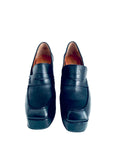 PLATFORM HEELED LOAFER