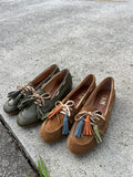 TASSEL BOAT SHOES