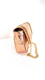 DOUBLE CHAIN FLAP BAG